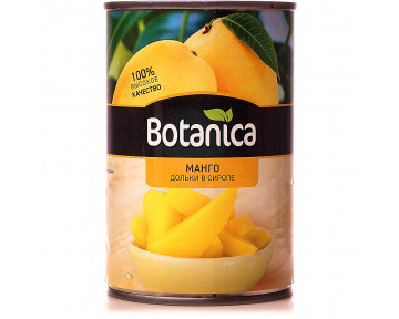 Манго дольки в сиропе Botanica 420 гр 5 шт