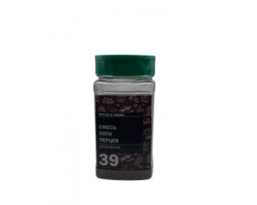 Смесь пяти перцев дроблёная №39, банка (150 гр)