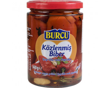 Перцы печеные на гриле BURCU Турция 560 гр 5 шт