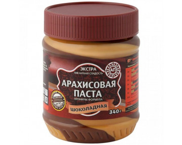 Паста шоколадная арахисовая "Азбука продуктов" №1 340 гр
